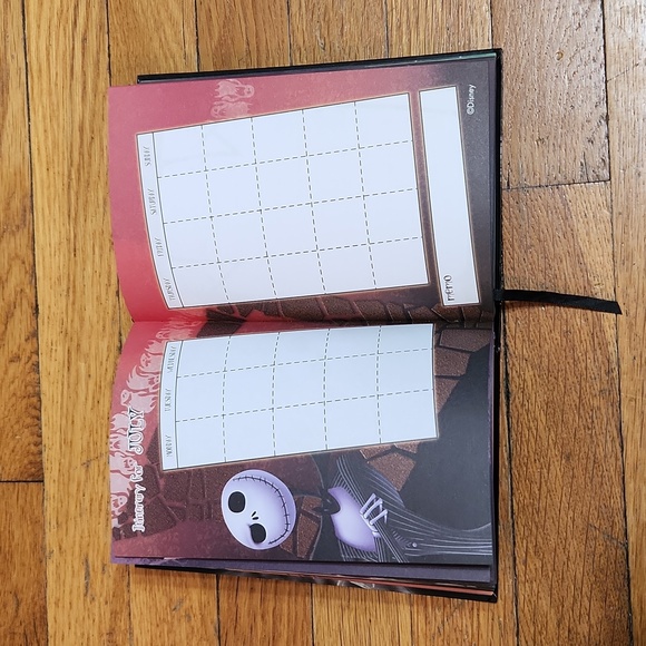 Nightmare Before Christmas Jack Skellington Undated Calender Notebook. - Picture 15 of 16
